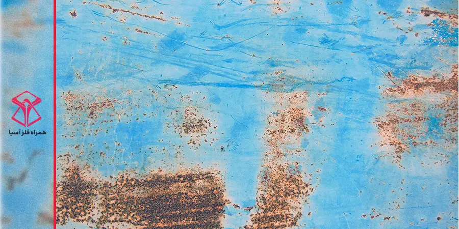 آبی کردن ورق آهنی برای جلوگیری از زنگ زدگی