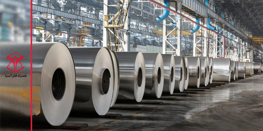 انبار محصولات آهنی برای حفظ کیفیت