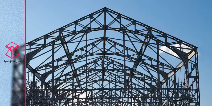 اسکلت سازه فولادی