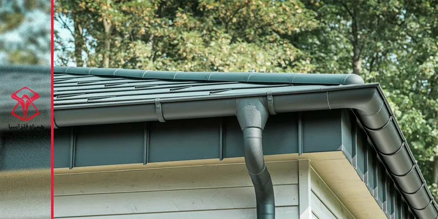 استفاده از ناودانی شیروانی