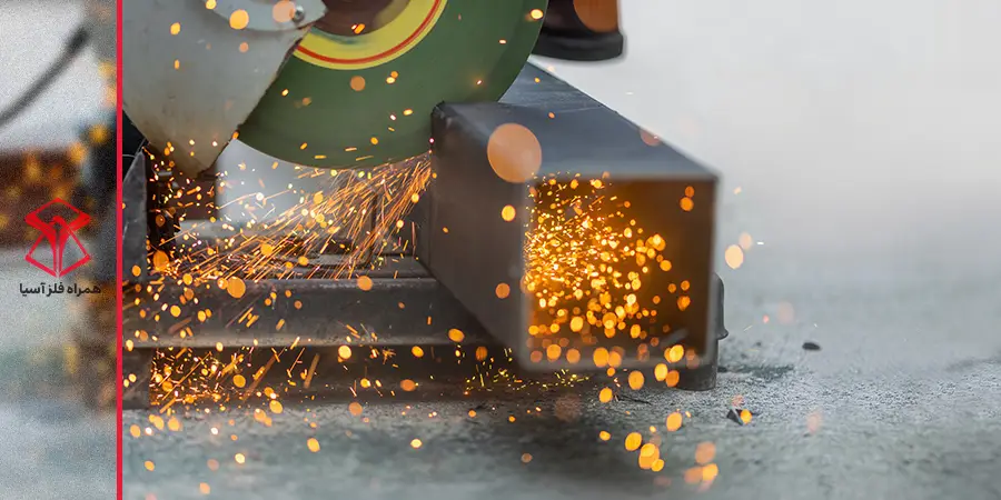 براده های سنگ فرز از برشکاری