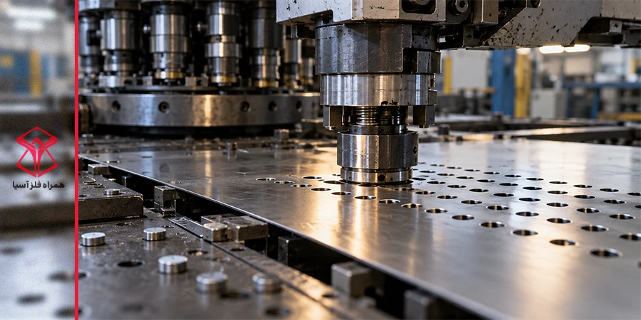  دستگاه پرس پانچ CNC برای تولید ورق پانچ