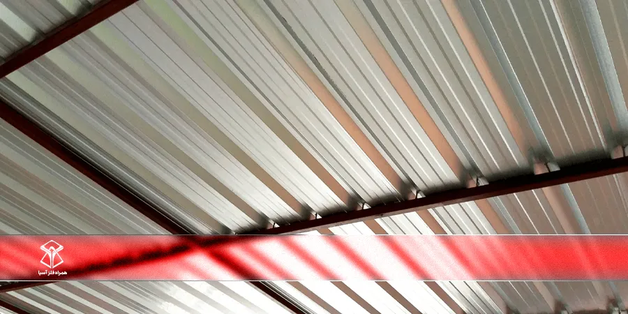 ورق عرشه فولادی سقف