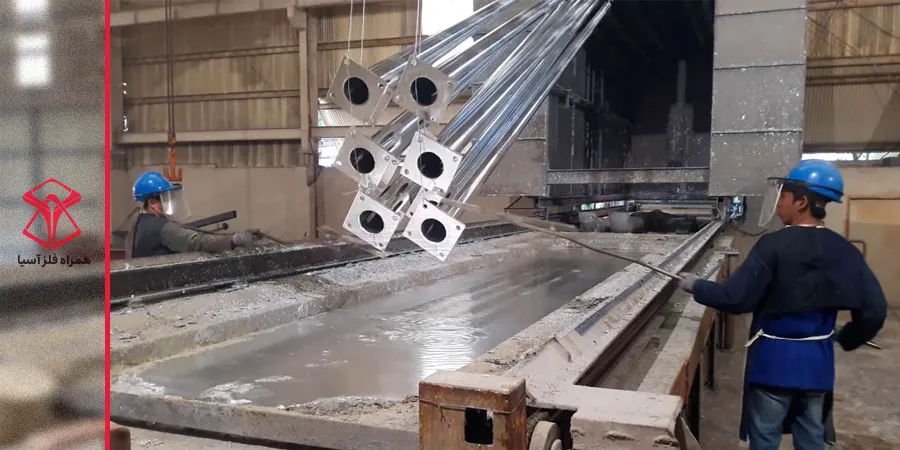 گالوانیزه کردن فولاد