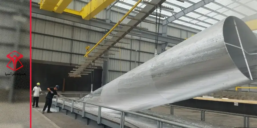 گالوانیزه کردن لوله