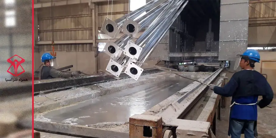 گالوایزه کردن فولاد یا همان حمام پوشش روی (Z)