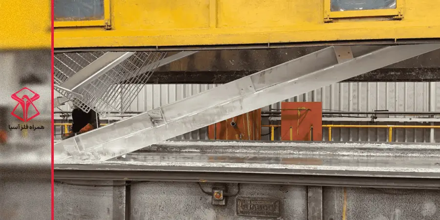 حمام روی پروفیل گالوانیزه