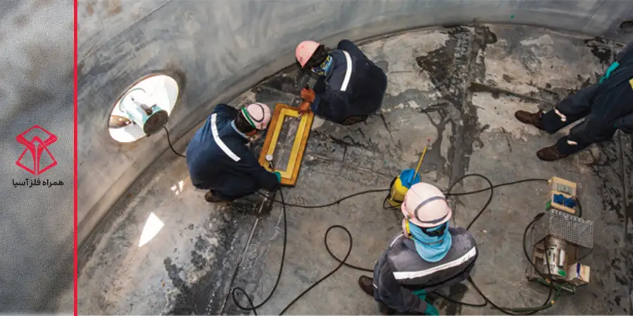 جوشکاری و تعمیر مخازن نفتی