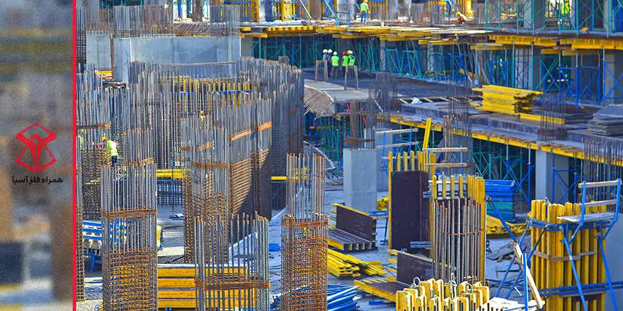 کاربرد میلگرد در سازه های بزرگ