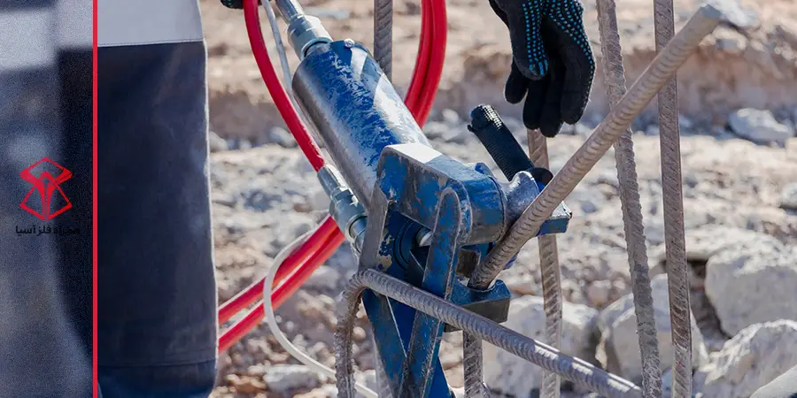 میلگرد خم شده