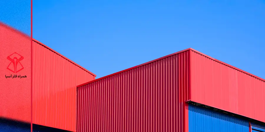 استفاده از ورق رنگی در دیوارهای کاذب و نمای ساختمانها