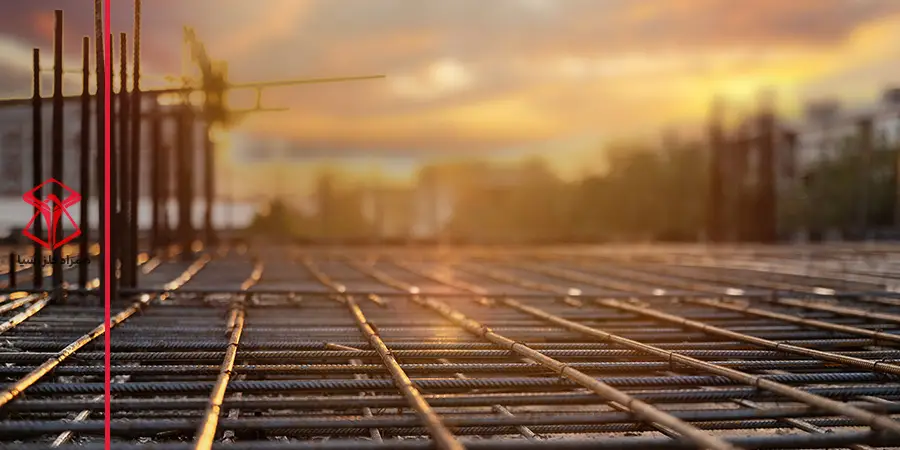 کاشت میلگرد در فونداسیون