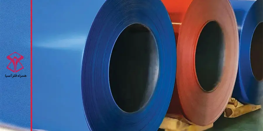 خرید ورق های رنگی کویل شده