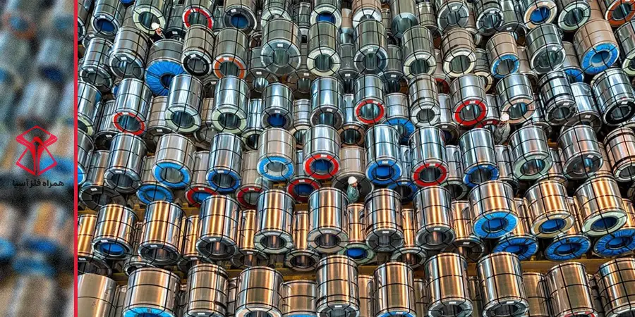 محصولات فولاد غرب آسیا