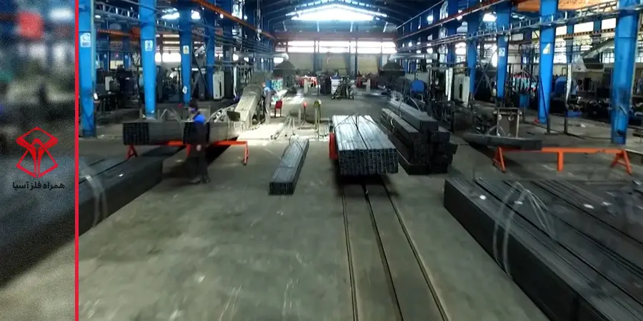 کارخانه درپاد تبریز تولیدکننده میلگرد در ایران