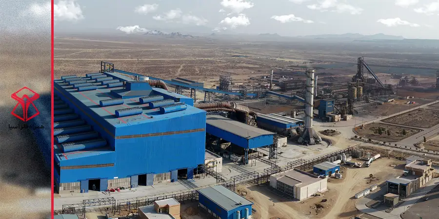 کارخانه جهان فولاد سیرجان تولیدکننده میلگرد در ایران