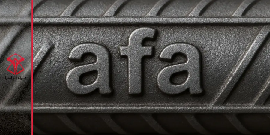 علامت اختصاری میلگرد تیکمه داش