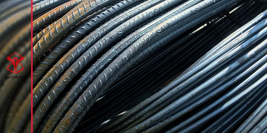 میلگردی که تولید شده 