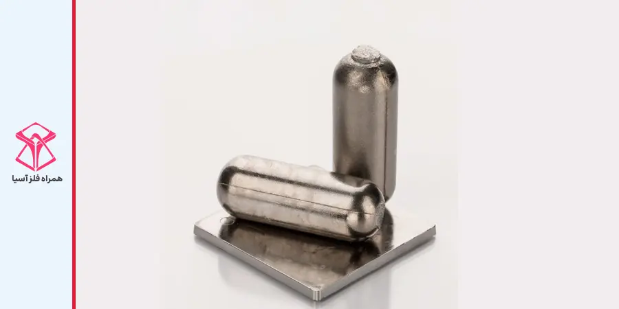 نمونه فلز شیشه ای