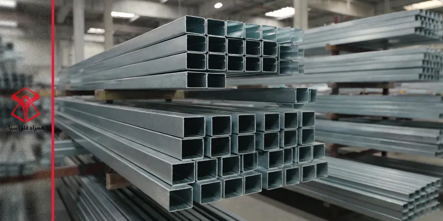 پروفیل مربعی گالوانیزه