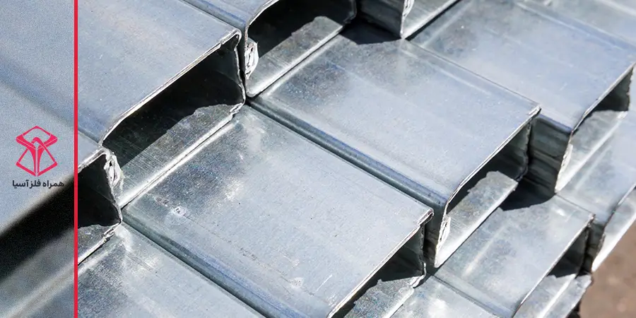 قوطی پروفیل گالوانیزه