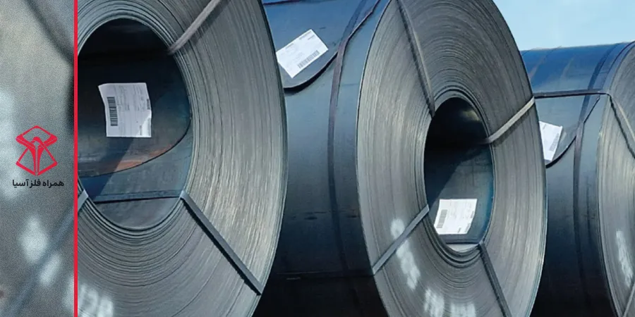 رول ورق سیاه بزرگ