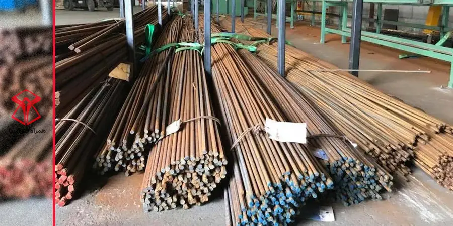 شکل ظاهری میلگرد