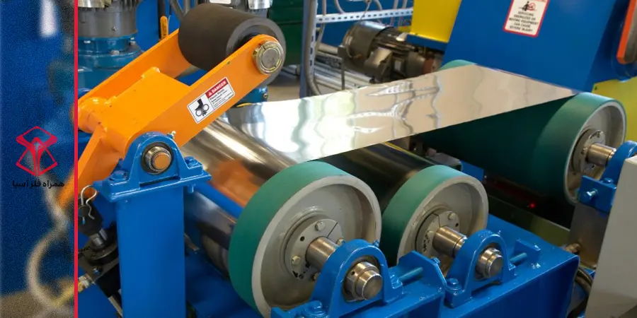 شیت ورق روغنی در کارخانه