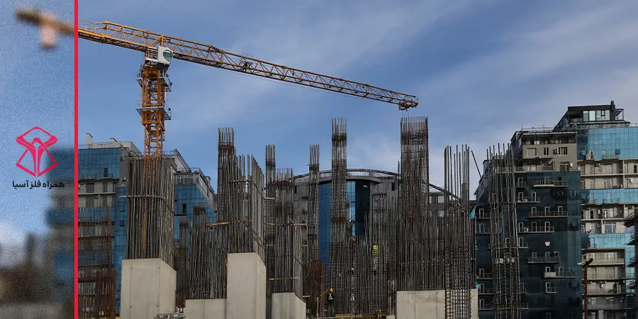 ستون یازه با استفاده از کاشت میلگرد