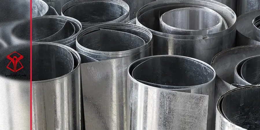 تصویر ورق گالوانیزه نازک