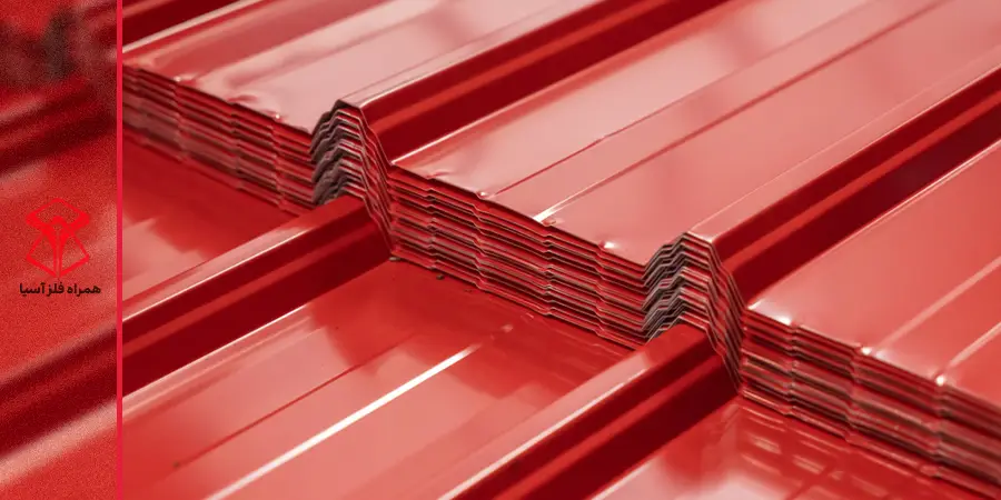 ورق رنگی طرح ذوزنقه ای