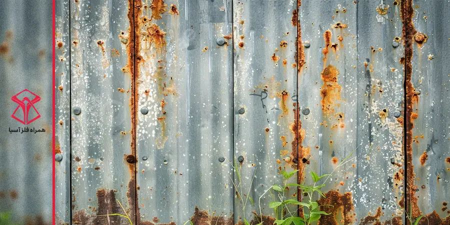 زنگ ورق گالوانیزه