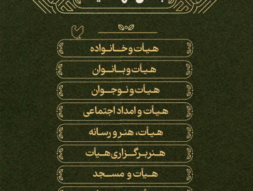 رشته های هر بخش در چهارمین مهرواره هوای نو