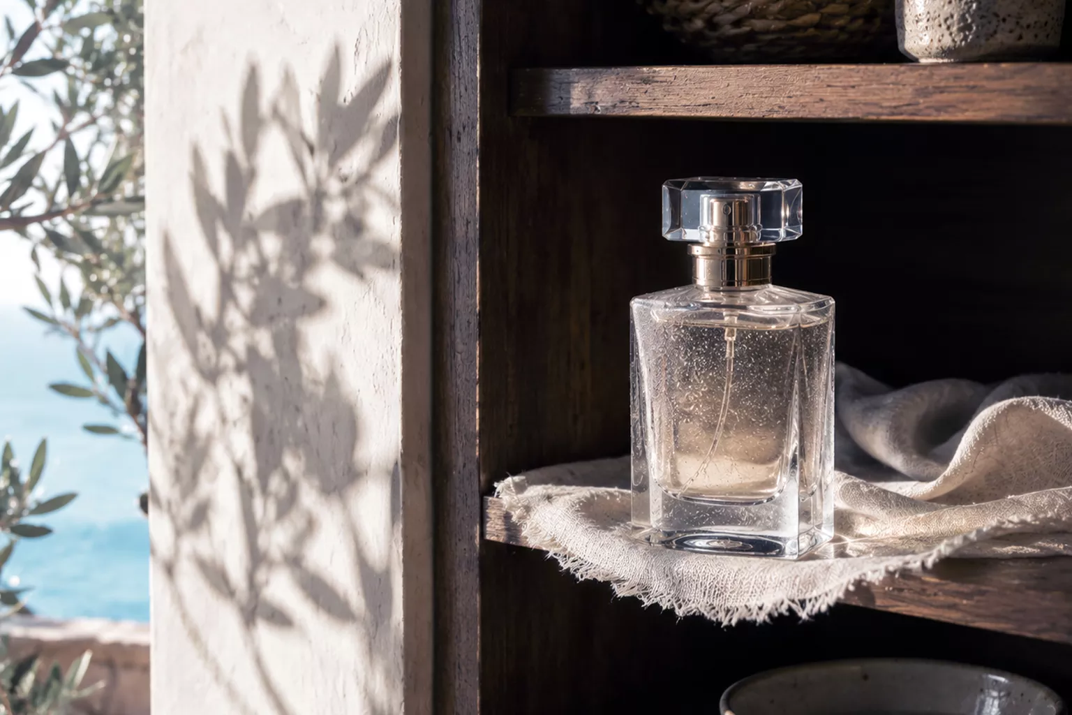 نگهداری صحیح عطر در تابستان بطری عطر در فضای خنک و دور از نور مستقیم برای نگهداری صحیح در تابستان