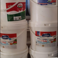 فروش حلب و سطل و دبه نو