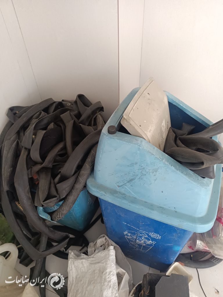 ضایعات تیوب دوچرخه