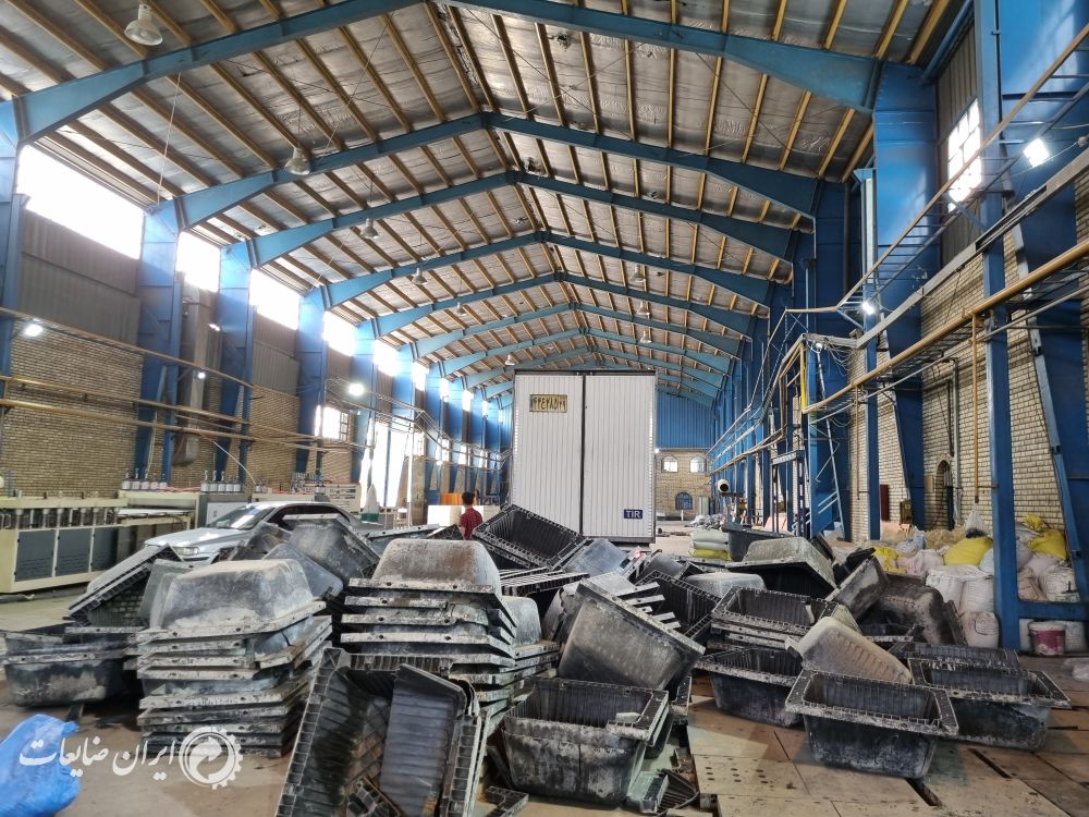 خریدار وافل مشکی رو آبی توسط کارخانه