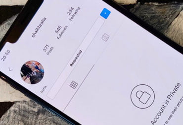 Delete follow requests on Instagram