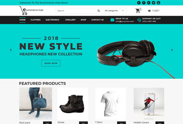 Ecommerce Hub online store template