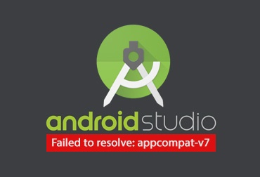 Fix appcompat-v7 error in Android Studio