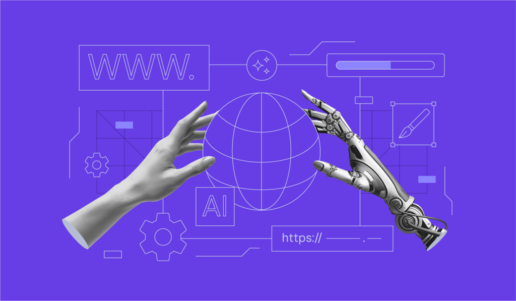 How can a website link appear in AI suggestions?