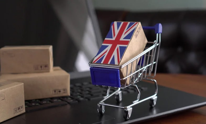 Online store design in England