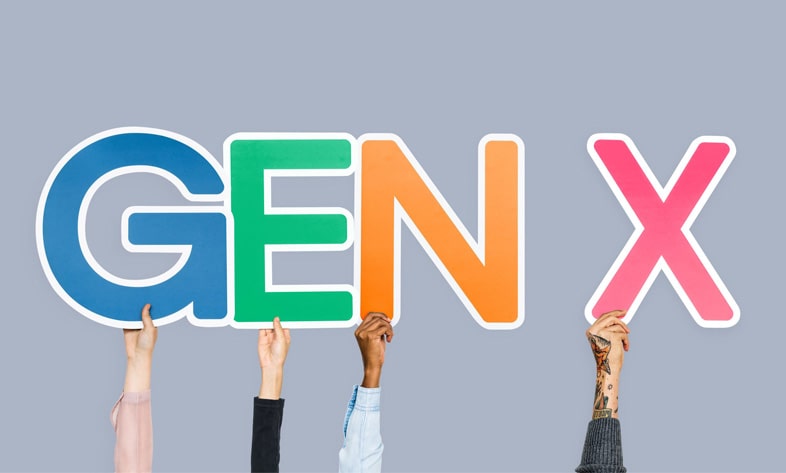 Survey of Generation X between 44 and 59 years old in digital marketing