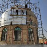 بازسازی و مرمت مسجد توسط جهادگران در شهرستان اشتهارد