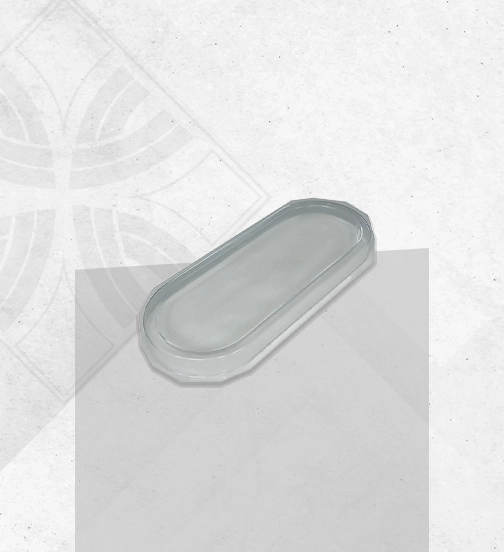 قالب طلقی اکسسوری سنگ مصنوعی | قالب طلقی سینی بیضی