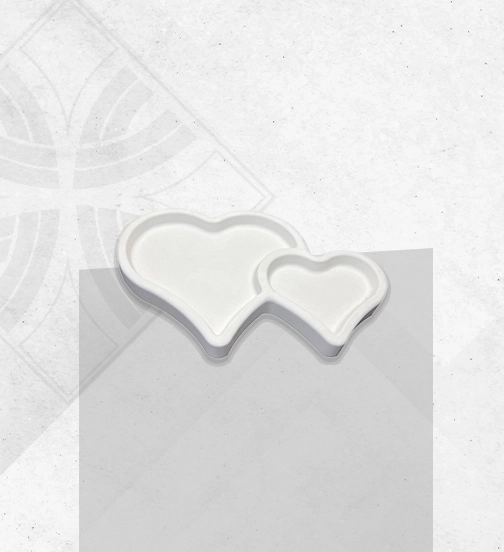 قالب سنگ مصنوعی قلبی | قالب طلقی با خروجی بالا