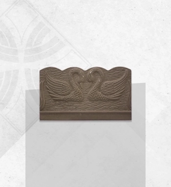 قالب جدول دور باغچه قو روبه‌رو هم