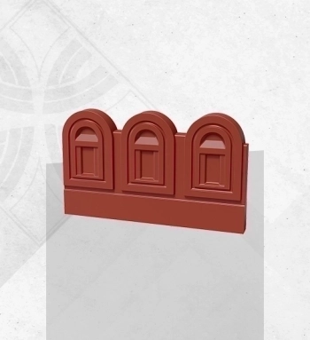 قالب جدول دور باغچه کنگره