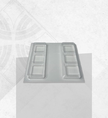 قالب طلقی اردوخوری مربع سه تایی