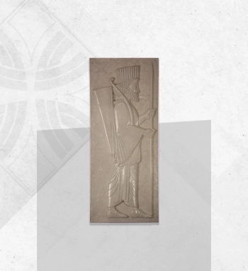 قالب تابلو سرباز هخامنشی راست